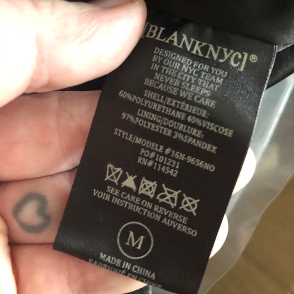 NWT Floral Printed Faux Leather Moto Jacket Vegan - Picture 6 of 7